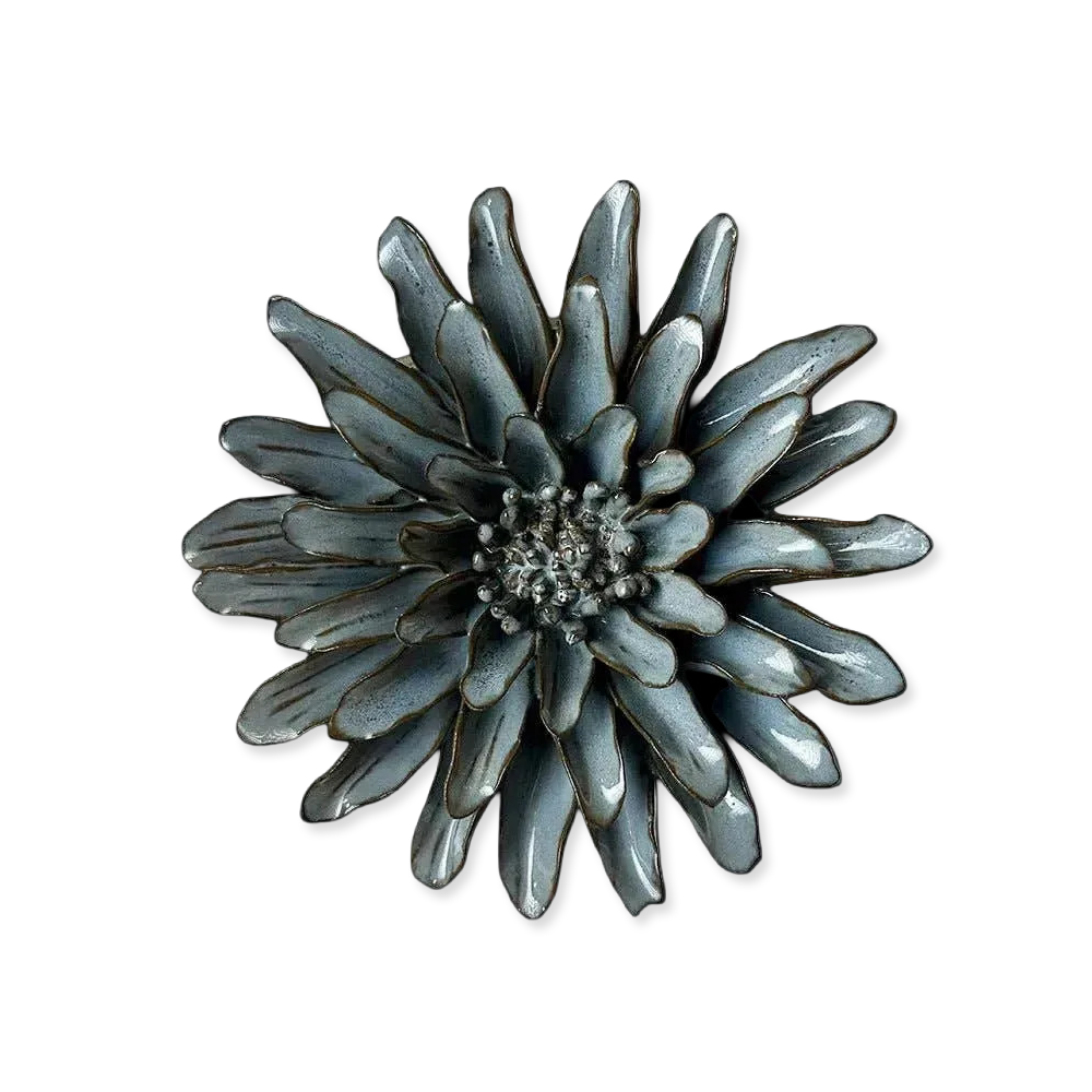 Blue Grey Gerbera Daisy